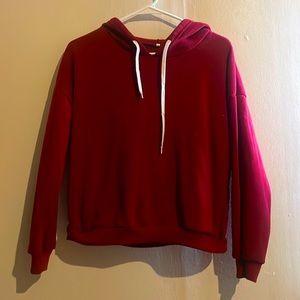 Red hoodie